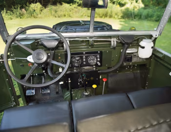 Painel frontal Land Rover Lightweight (Series IIA) '11.1968–72