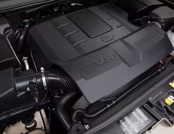 Sob o capô 2010–16 Land Rover LR4 [North America] '2009–16