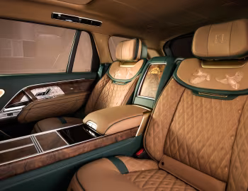 Interior Overfinch Range Rover "Holland & Holland" Edition (L460) '2025–26