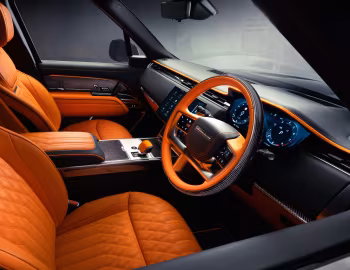 Interior Overfinch Range Rover "Velocity Edition" (L460) '2025–pr.