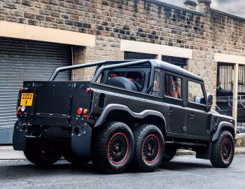 Project Kahn Flying Huntsman 110 6×6 Double Cab Pickup Concept '09.2015