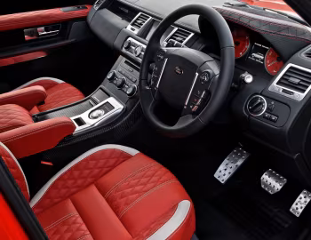 Interior Project Kahn Range Rover Sport "Rosso Miglia Edition" (L320) '2013