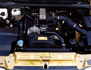 Sob o capô Range Rover [UK-spec] (P38A) '1994–99