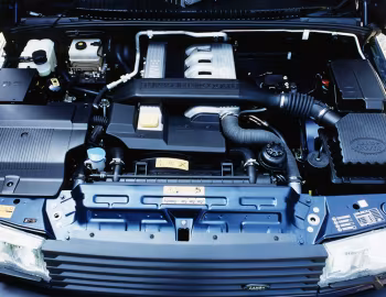 Sob o capô Range Rover [UK-spec] (P38A) '1994–99