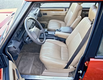 Interior Range Rover [Worldwide] '1986–96