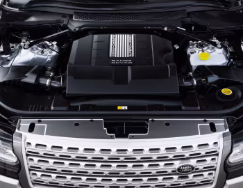 Sob o capô 2013–17 Range Rover Supercharged [US-spec] (L405) '2013–17
