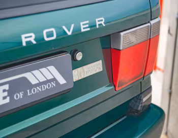 Range Rover "30th Anniversary" [UK-spec] (P38A) '09.2000–05.2001