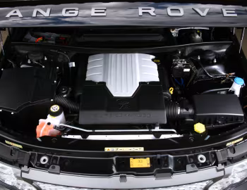 Sob o capô Range Rover Supercharged (L322) '2005–09