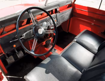 Interior Land Rover Santana 88 Pickup (Series IIA) '1972–74