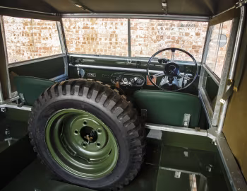 Interior 1951 Land Rover 80 Soft Top '2016