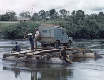 1957 Land Rover 88 Oxford & Cambridge Expedition to South America (1117-03679)