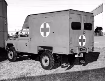 Land Rover 109 Ambulance Truck [Australia] (Census 6362B/C) '1963–67