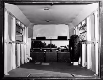 Interior Land Rover 109 Topographical Survey Truck [Australia] (Census 6026) '1959