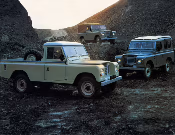 Land Rover 109 Utility Pickup, Land Rover 88 Utility Soft Top, Land Rover 88 Station Wagon