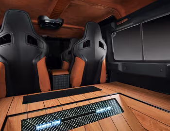 Interior Vilner Land Rover Defender "The Twins" '2011
