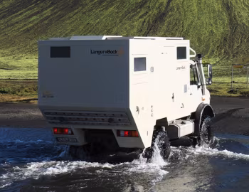 Mercedes-Benz Unimog U 1550 L mit Langer & Bock LB-U362.I (Br.437.1) '09.2014