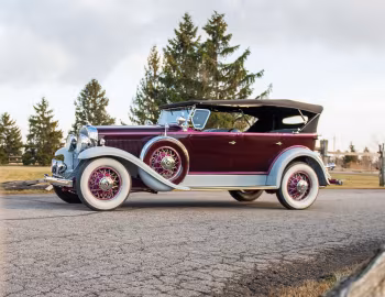 1931 LaSalle 7-passenger Touring by Fleetwood (345-A 4657)