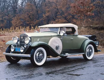 1931 LaSalle Eight Roadster by Fleetwood (345-A 4602)