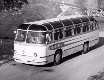 ЛАЗ-695 "Львов" (№7-Э) '12.1957