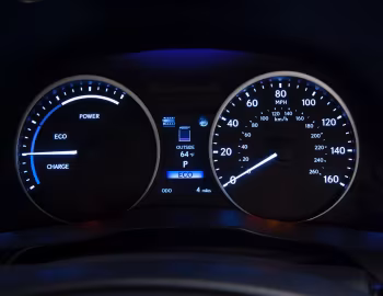 Комбінація приладів 2013–15 Lexus ES 300h [North America] (XV60) '2012–15