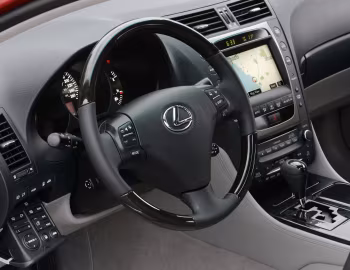 Интерьер 2007–08 Lexus GS 450h [North America] (GWS191) '2006–08