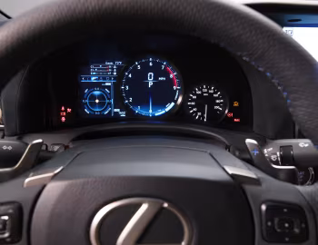 Dashboard 2016–20 Lexus GS F [North America] '2015–20