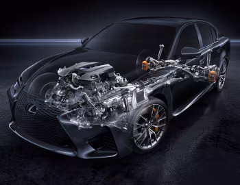 Lexus GS F [Worldwide] '2015–18