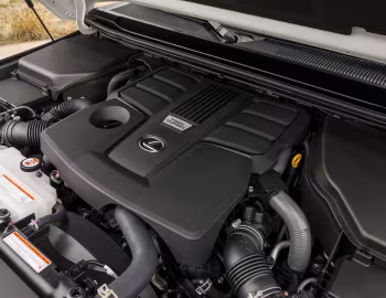 Sous la capuche 2024–pr. Lexus GX 550 Luxury+ [North America] '2024–pr.
