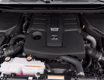 Sous la capuche 2024–pr. Lexus GX 550 Luxury+ [North America] '2024–pr.