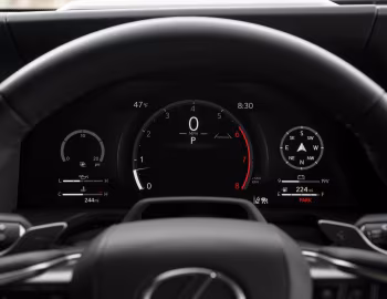 Tableau de bord 2024–pr. Lexus GX 550 Overtrail [North America] '2024–pr.