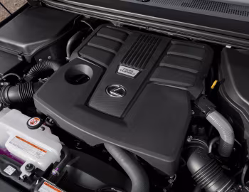 Sous la capuche 2024–pr. Lexus GX 550 Overtrail [North America] '2024–pr.