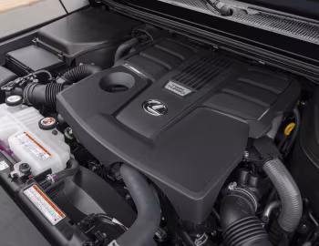 Sous la capuche 2024–pr. Lexus GX 550 Premium+ [North America] '2024–pr.