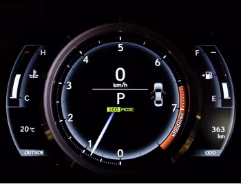 Камбінацыя прыбораў Lexus IS 350 F SPORT [South Africa] (XE30) '2013–16