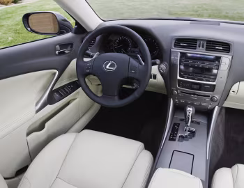 Інтер'єр 2009–10 Lexus IS 250 [North America] (XE20) '2008–10