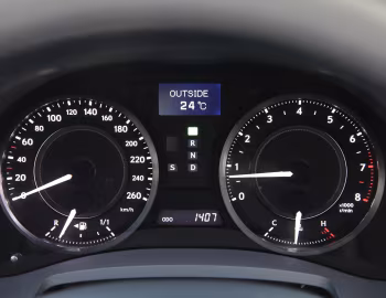 Камбінацыя прыбораў Lexus IS 250C [Worldwide] (XE20) '2009–10