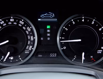 Dashboard 2009–10 Lexus IS 350C [North America] (XE20) '2009–10