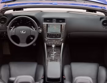 Front Panel 2009–10 Lexus IS 350C [North America] (XE20) '2009–10