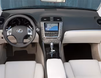 Front Panel 2009–10 Lexus IS 350C [North America] (XE20) '2009–10