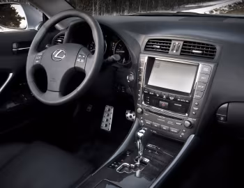 Interior 2009–10 Lexus IS 350C [North America] (XE20) '2009–10