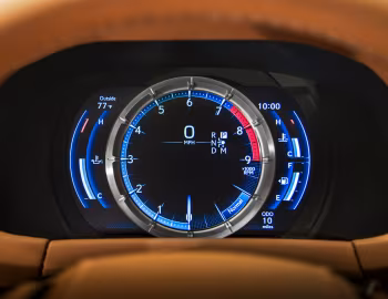 Dashboard 2018–pr. Lexus LC 500 [North America] '2017–pr.