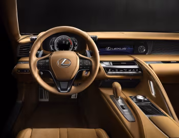 Front Panel 2018–pr. Lexus LC 500 [North America] '2017–pr.