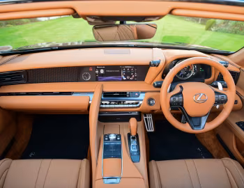 Передня панель Lexus LC 500 Convertible [South Africa] '2021–н.ч.
