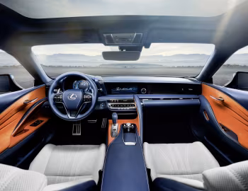 Интерьер Lexus LC 500h [Worldwide] '2017–н.в.