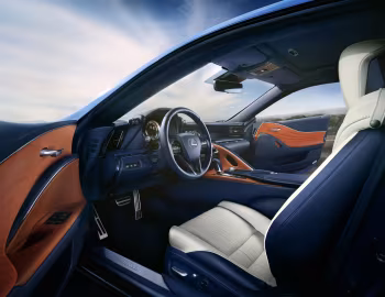 Интерьер Lexus LC 500h [Worldwide] '2017–н.в.