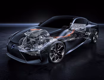 Lexus LC 500h [Worldwide] '2017–н.в.