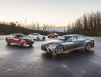 Lexus LS 500h, Lexus RC 350 F SPORT, Lexus GS 350 F SPORT, Lexus IS 350 F SPORT