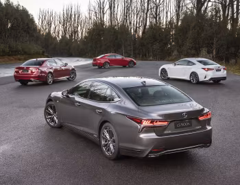Lexus LS 500h, Lexus RC 350 F SPORT, Lexus GS 350 F SPORT, Lexus IS 350 F SPORT