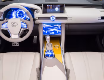 Передня панель Lexus LF-C2 Concept '11.2014