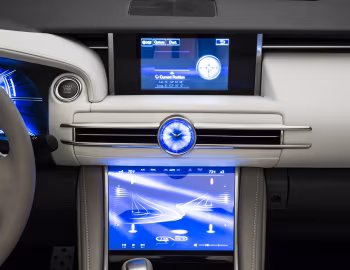 Interior Lexus LF-C2 Concept '11.2014