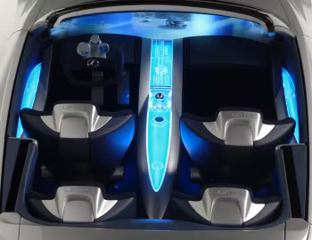 Интерьер Lexus LF-C Concept '04.2004